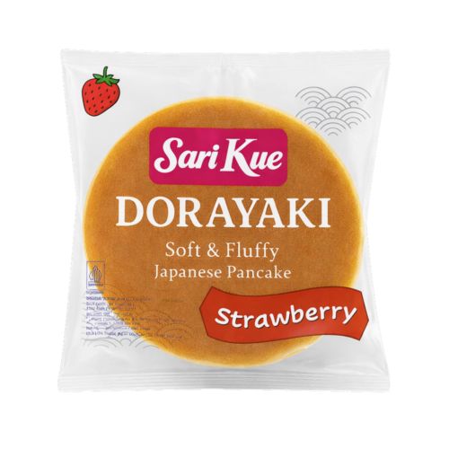 Sari Kue Dorayaki Strawberry