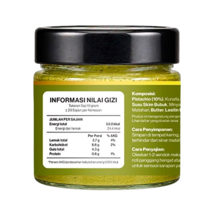 Pistachio Kunafa Spread Astro Goods 200gram