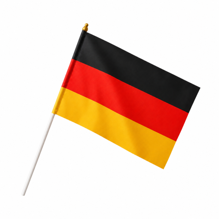 Bendera Tangan Negara Jerman A Basics