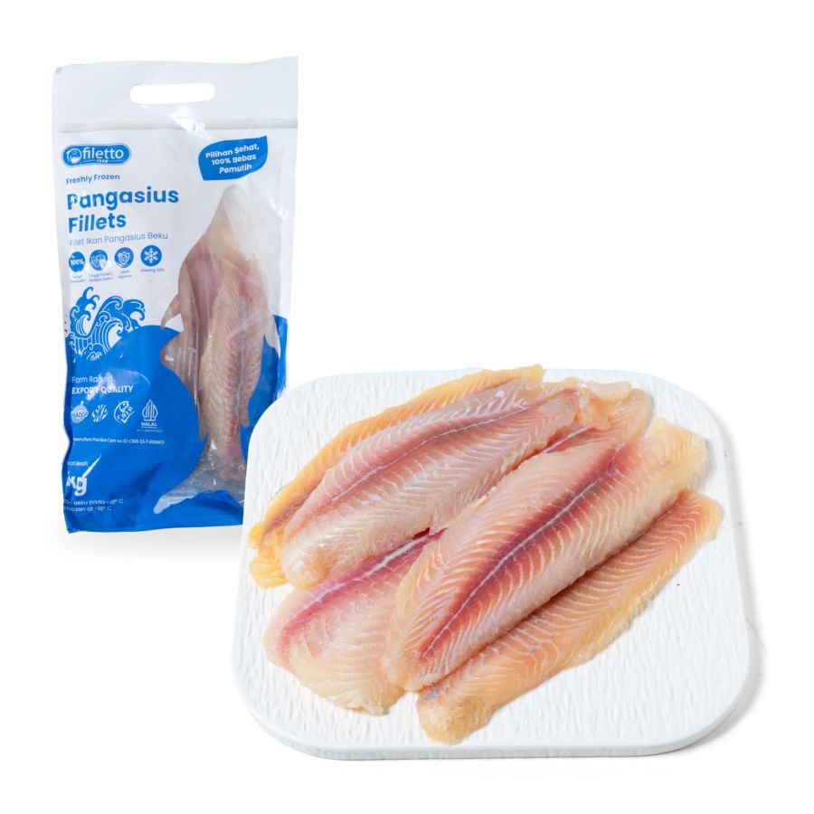 Filetto Pangasius Fillets Frozen 1kg