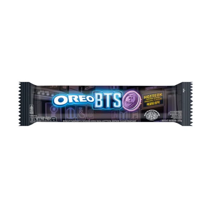OREO BTS Biskuit Sandwich dengan Krim Rasa Hotteok Brown Sugar Pancake