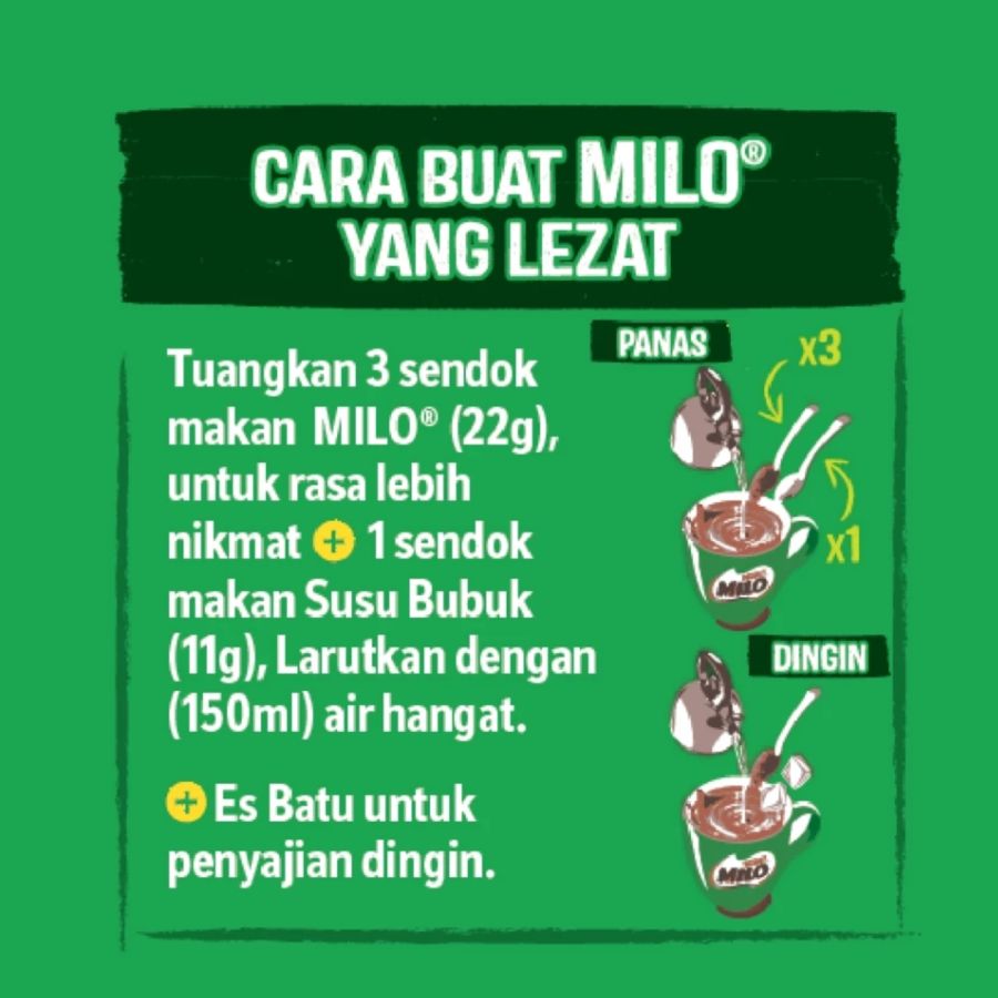 Milo Actigen-E Pouch 790gram