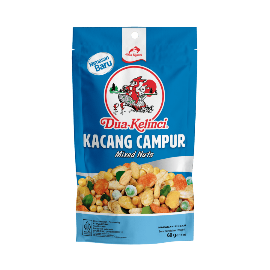 DUA KELINCI Kacang Campur Mix Nut 60gram