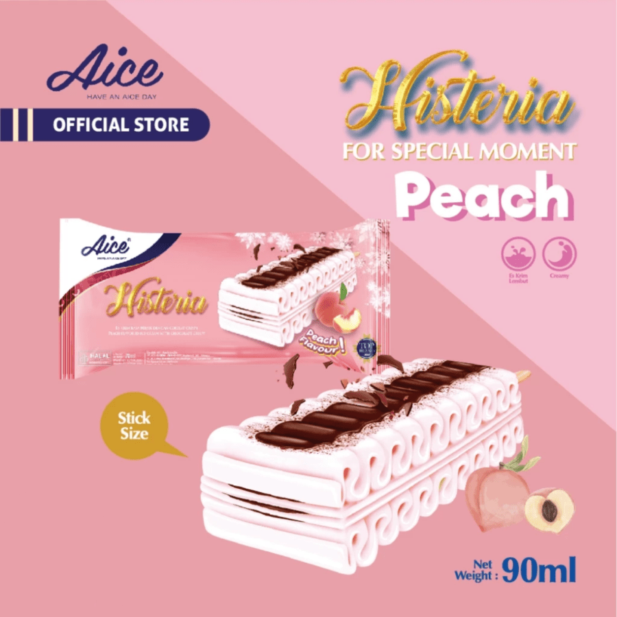 Aice Histeria Peach 70ml