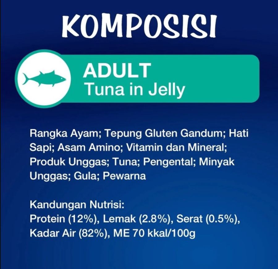 Purina Felix Tuna Adult Makanan Kucing Basah 85gram