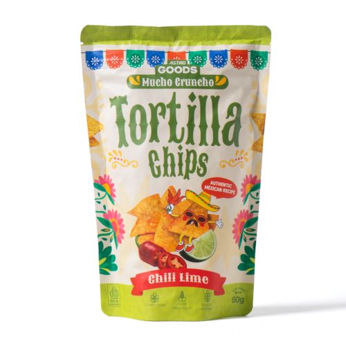 Tortilla Chips Chili Lime Mucho Cruncho Astro Goods