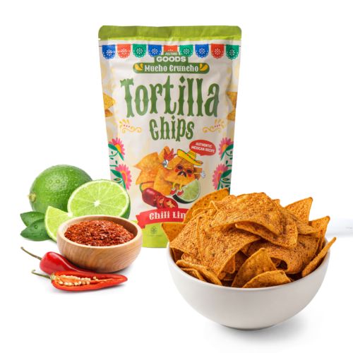 Tortilla Chips Chili Lime Mucho Cruncho Astro Goods