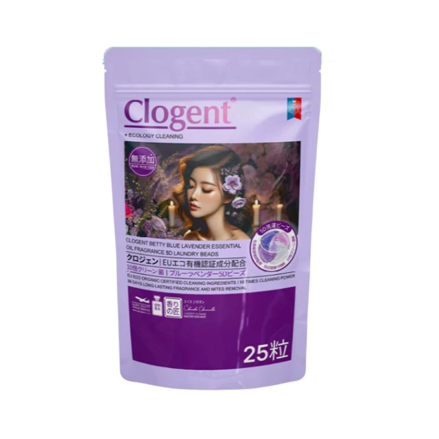 Clogent Laundry Pods Kapsul Lavender Deterjen Cair 25kapsul