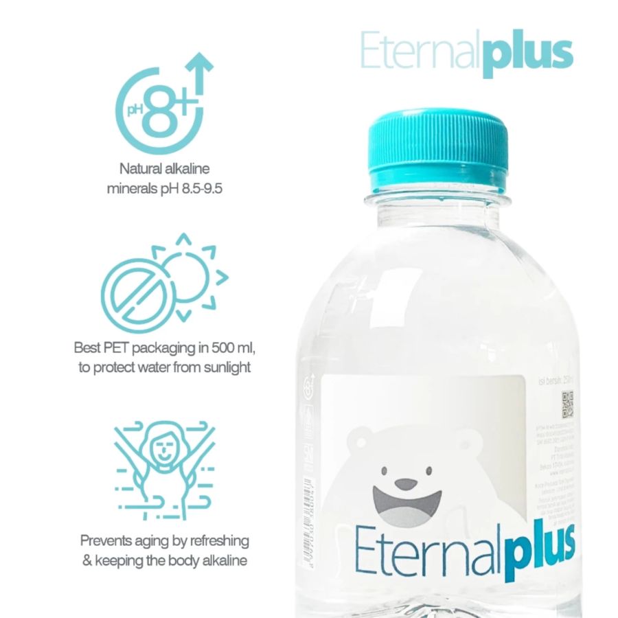 Eternal Plus Alkaline Water Botol 250ml