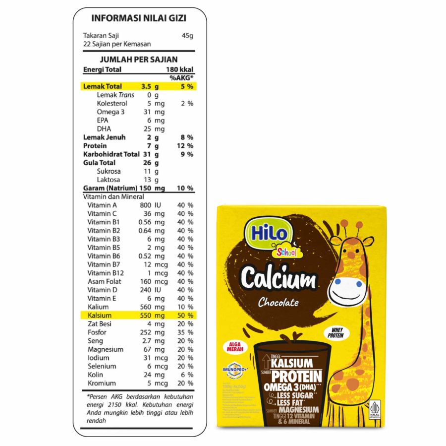 Hilo School Chocolate 1000gram