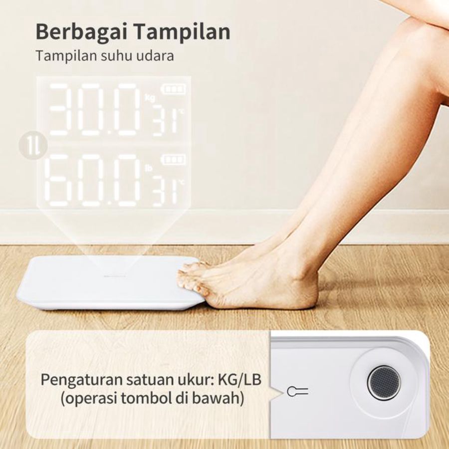 Simplus Timbangan Berat Badan Elektronik