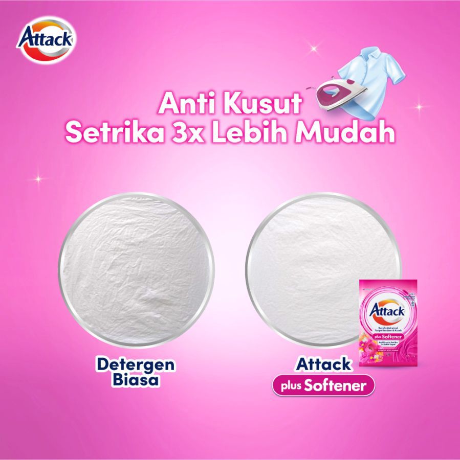Attack Plus Softener Deterjen Bubuk 1200gram