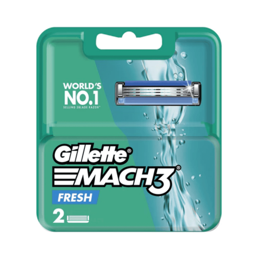 Gillette Mach 3 Triple Cartridge 2pcs 1pack