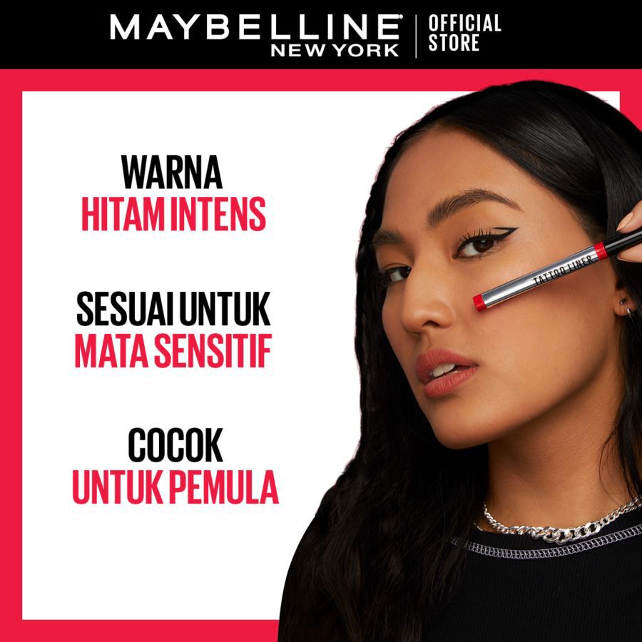 MAYBELLINE Tattoo Liner Black Eyeliner 1pcs