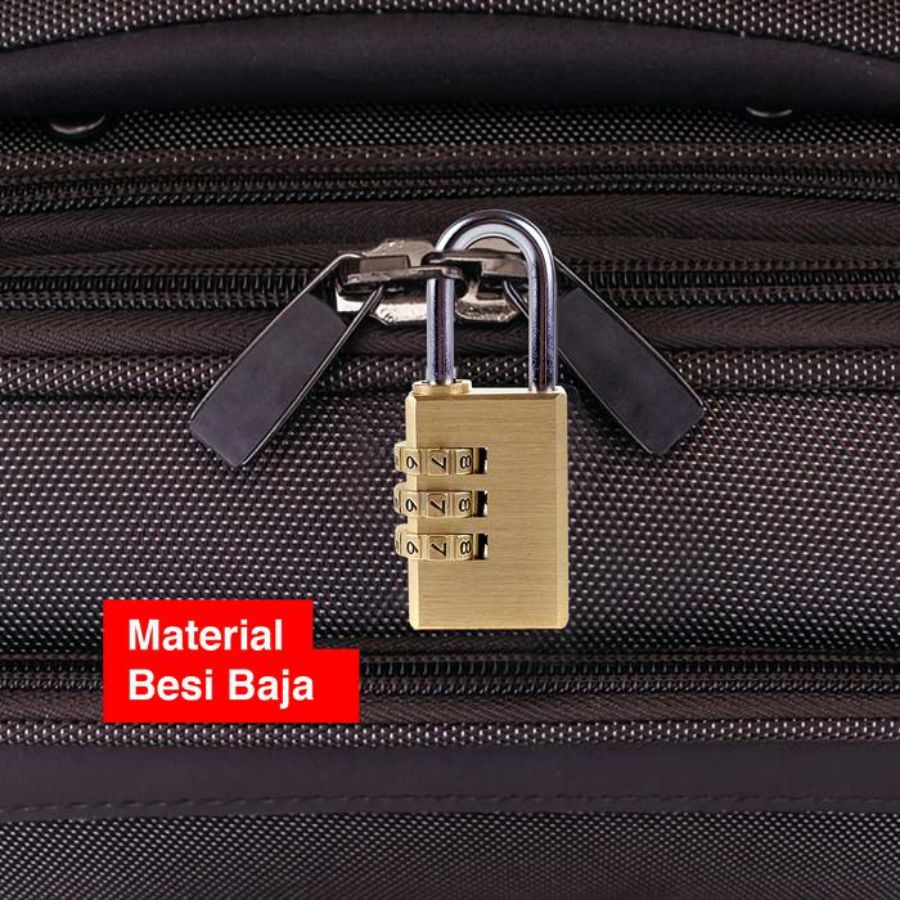 Kenmaster Gembok Kombinasi MG-213 1pcs