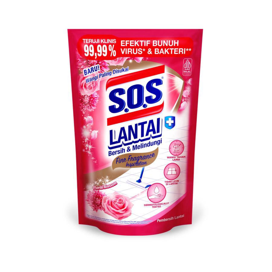 SOS Floral Blossom Pembersih Lantai 700ml