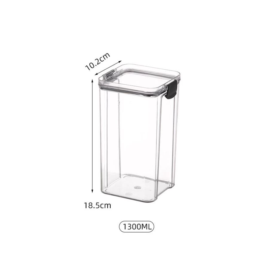 Voova Toples Penyimpanan Kedap Udara Serbauna Bening 1pcs