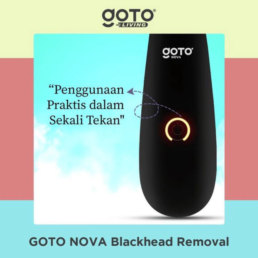 Goto Nova Blackhead Removal Black 1pcs