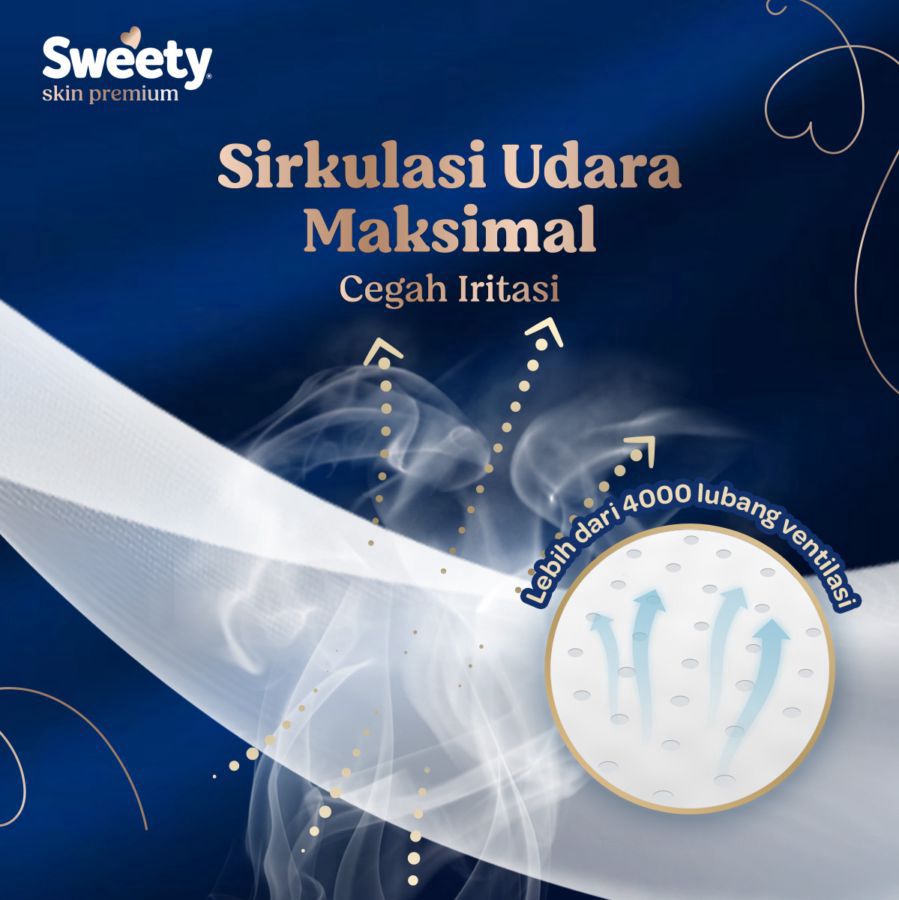 Sweety Skin Premium Pants Diapers XL34 1pack
