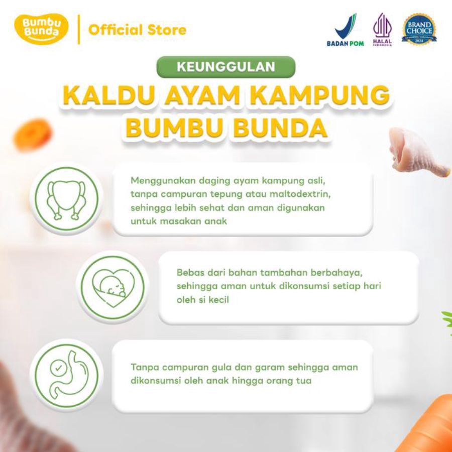 Bumbu Bunda Elia Bumbu Rasa Kaldu Ayam Kampung 50gram