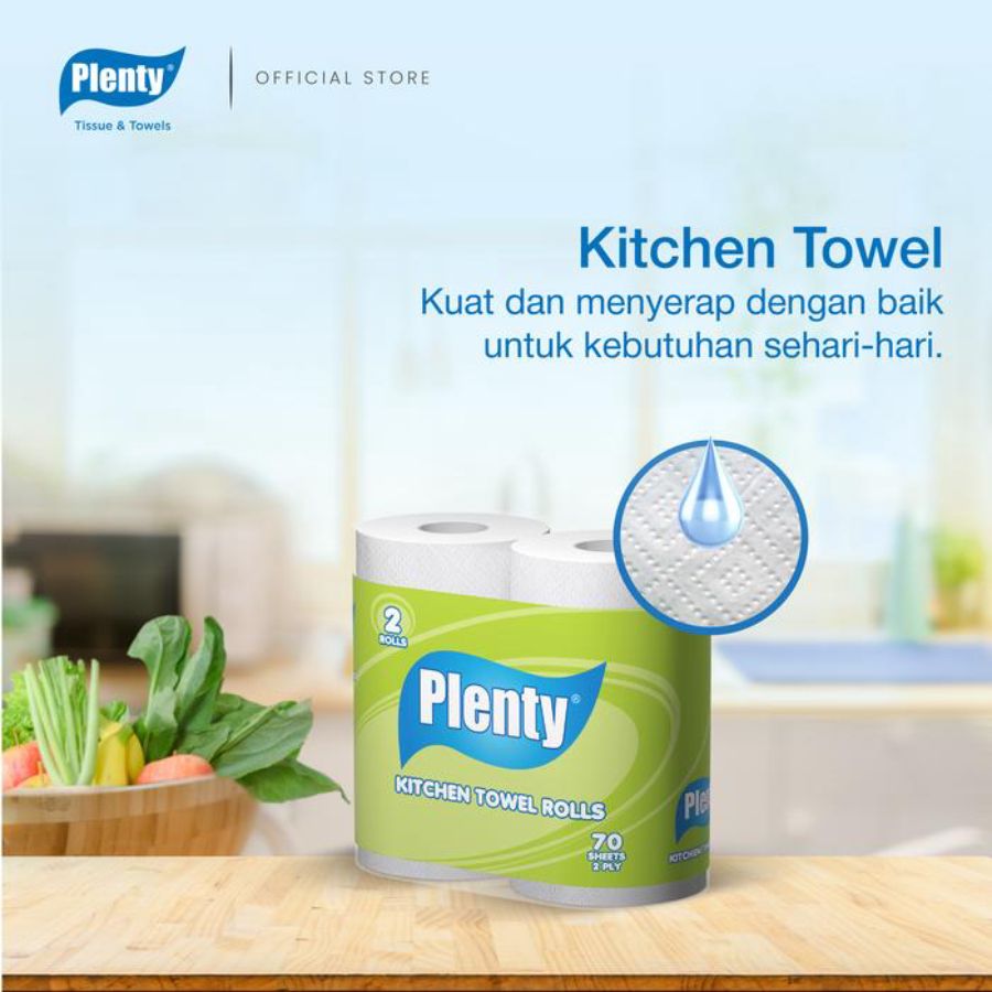 Plenty 2 Ply Tisu Dapur