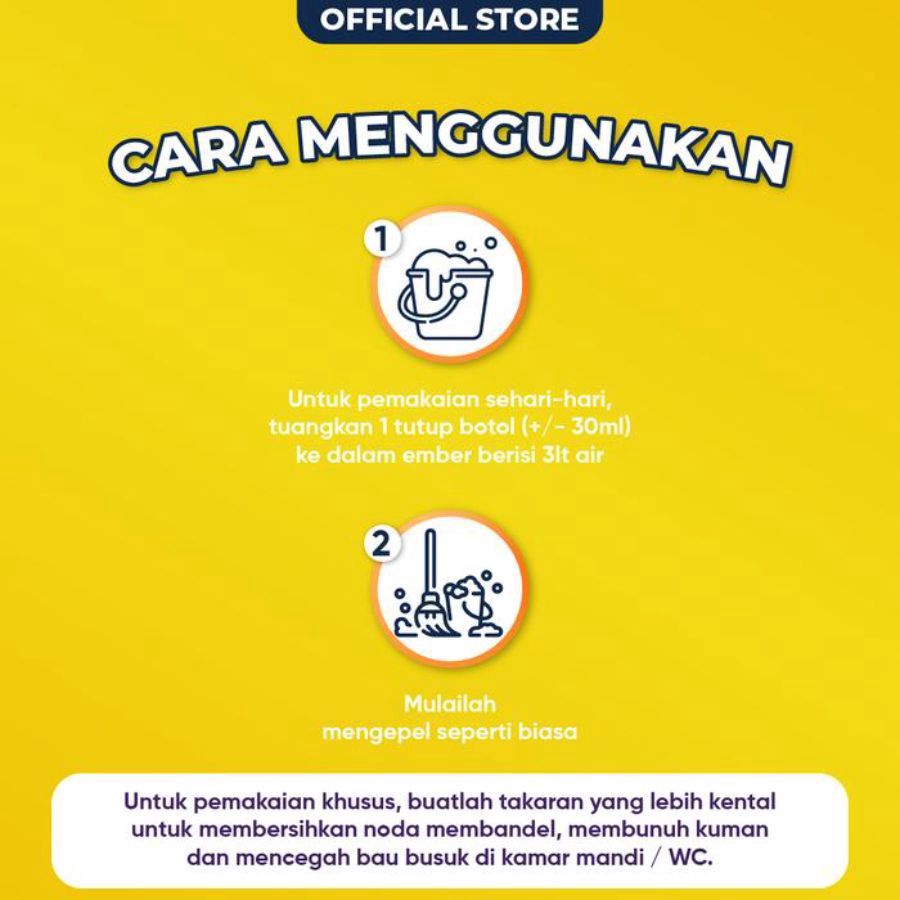 Mr Muscle Lemon Pembersih Lantai Jerigen 3700 ml 3700ml