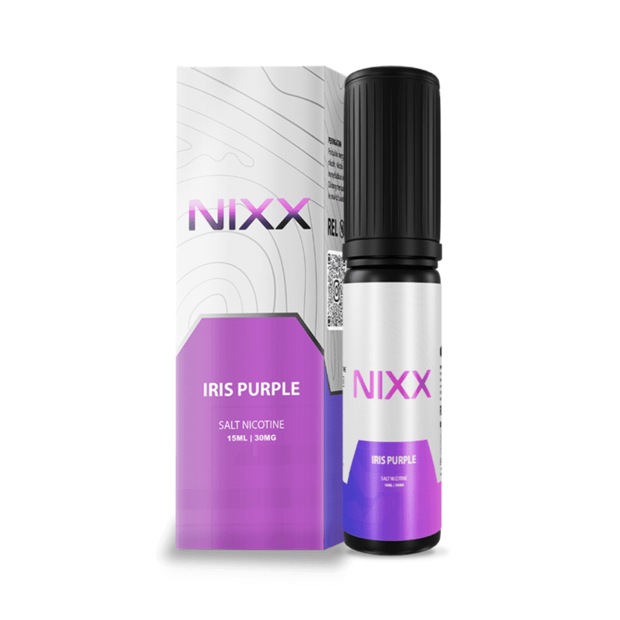 NIXX Saltnic Iris Purple Liquid Rokok Elektrik