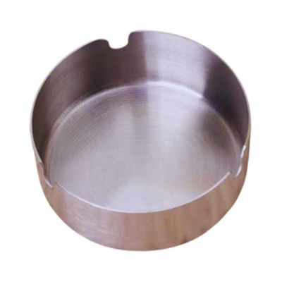 Asbak Stainless Warna Silver 10cm