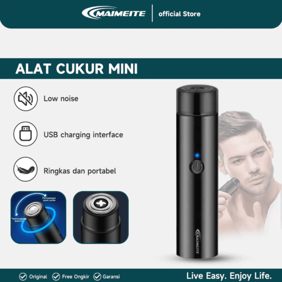 Maimeite Mini Electric Shaver 1pcs