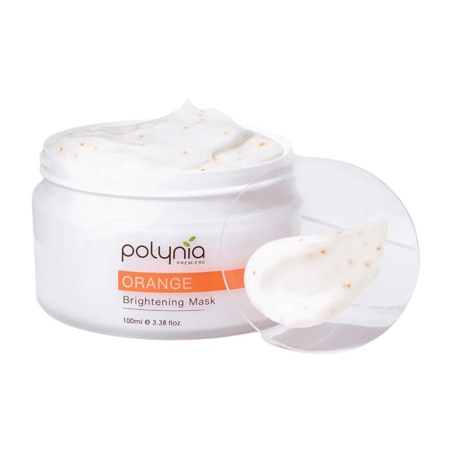 Polynia Orange Brightening Masker Wajah 100ml