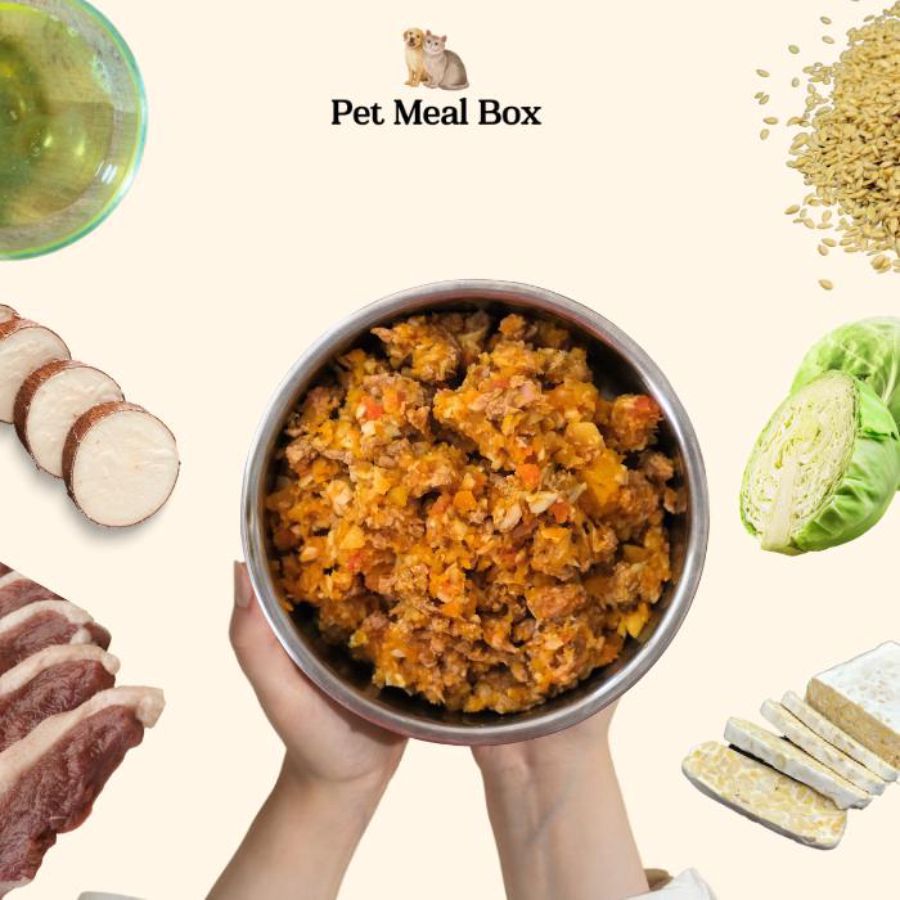 Pet Meal Box Duck Cooked Wet Dog Food 500gram
