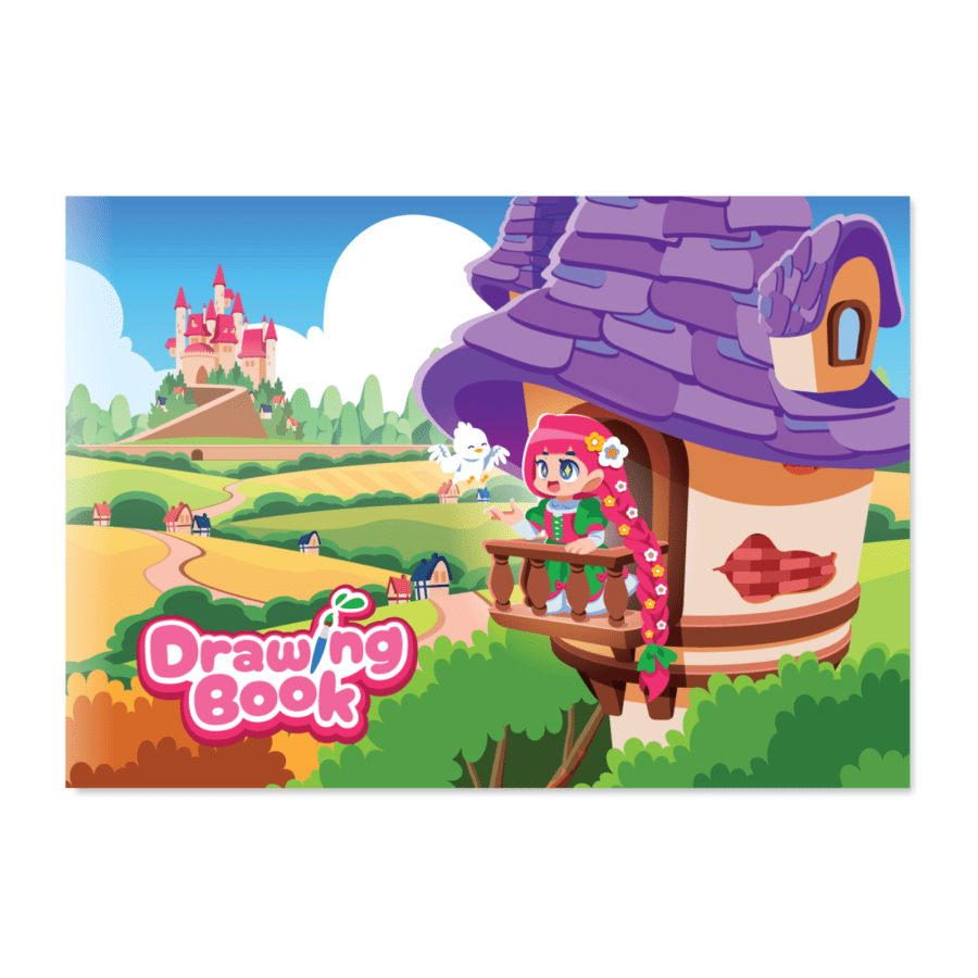 Buku Gambar Princess Ivy Astro Kids 1pcs