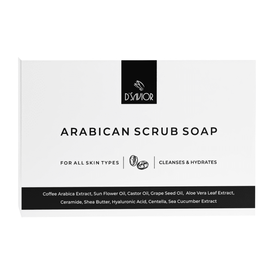D'Savior Arabican Scrub Barsoap 80gram