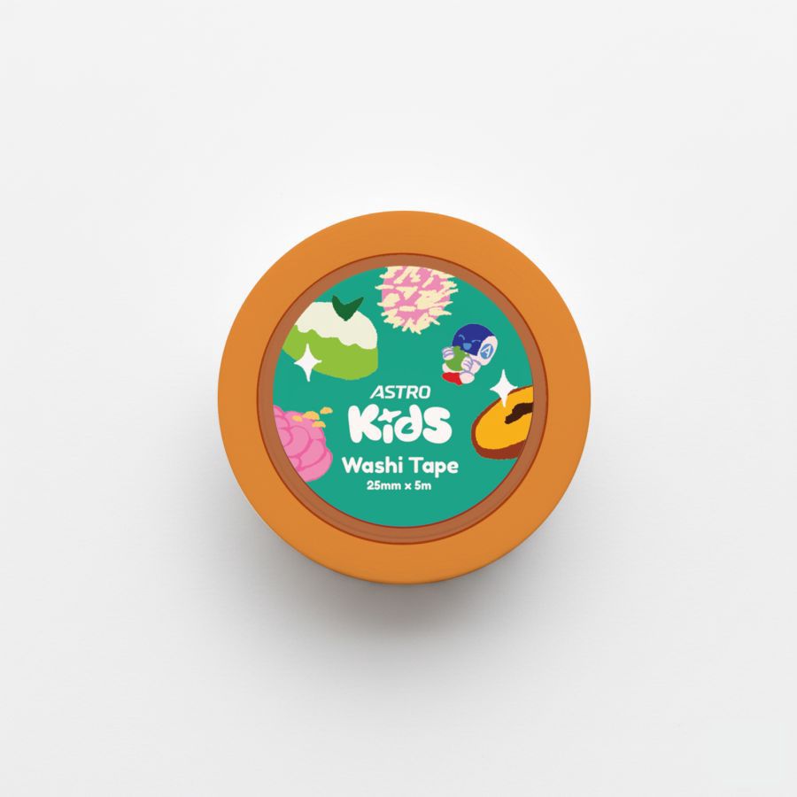 Washi Tape Local Dessert Pastry Edition Astro Kids 1pcs