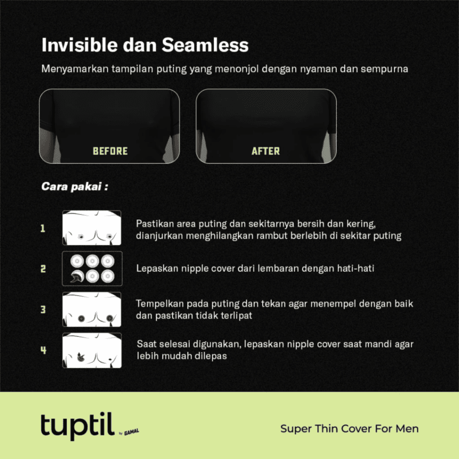GAMAL Tuptil Nipple Cover 10pair