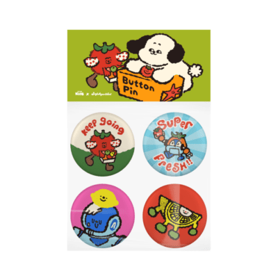 Well Day Pin Set B Astro Kids x Joyfullyscribbled