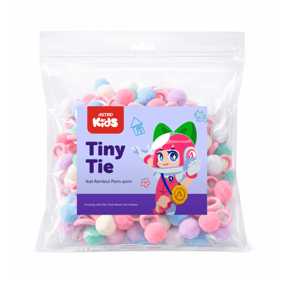 Tini Tie Ikat Rambut Astro Kids 1pack