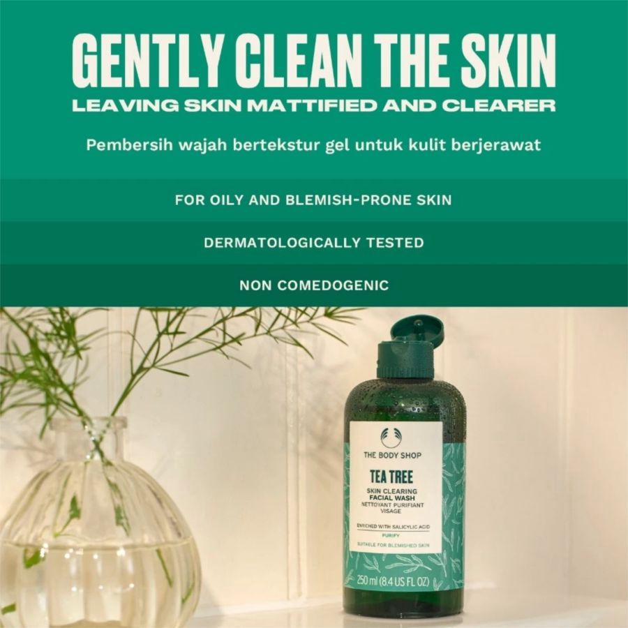 The Body Shop Tea Tree Skin Clearing Facial Wash 250ml