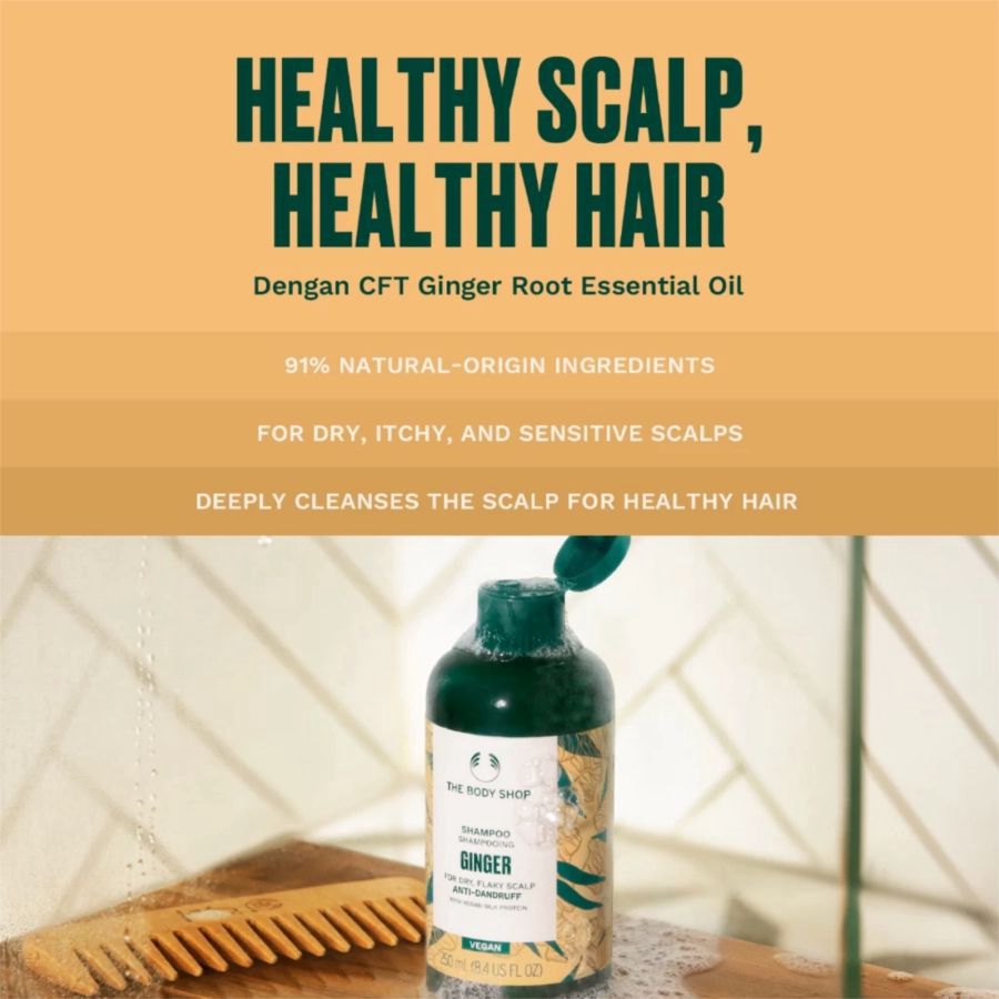 The Body Shop Ginger Antidandruff Shampoo 250ml