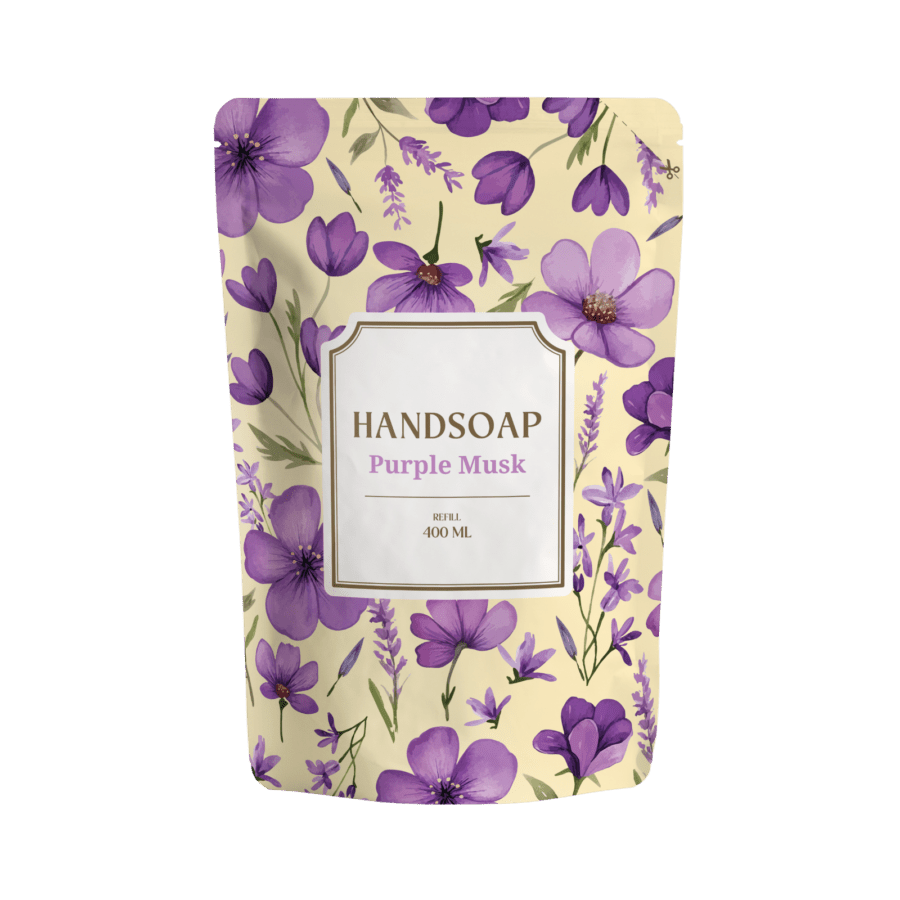 Purple Musk Handsoap Pouch A Basics 400ml