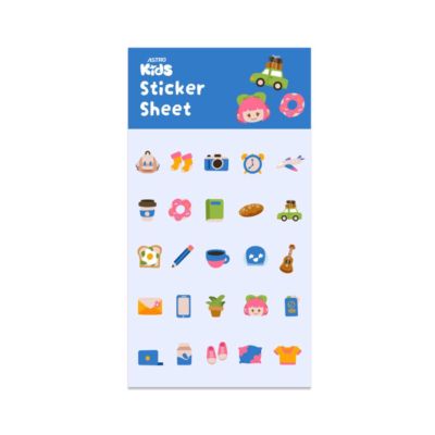 Sticker Set Journal Happy Travel Astro Kids