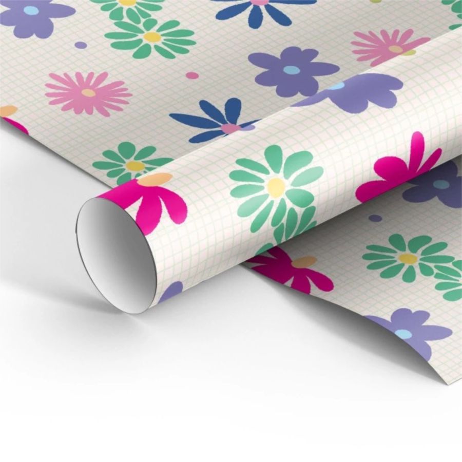 Capricorn Design Reguler Flower GWK 097 48cm x 63cm Giftwrap