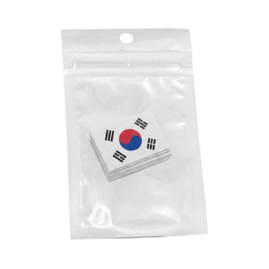 Sticker Pipi Negara Korea A Basics