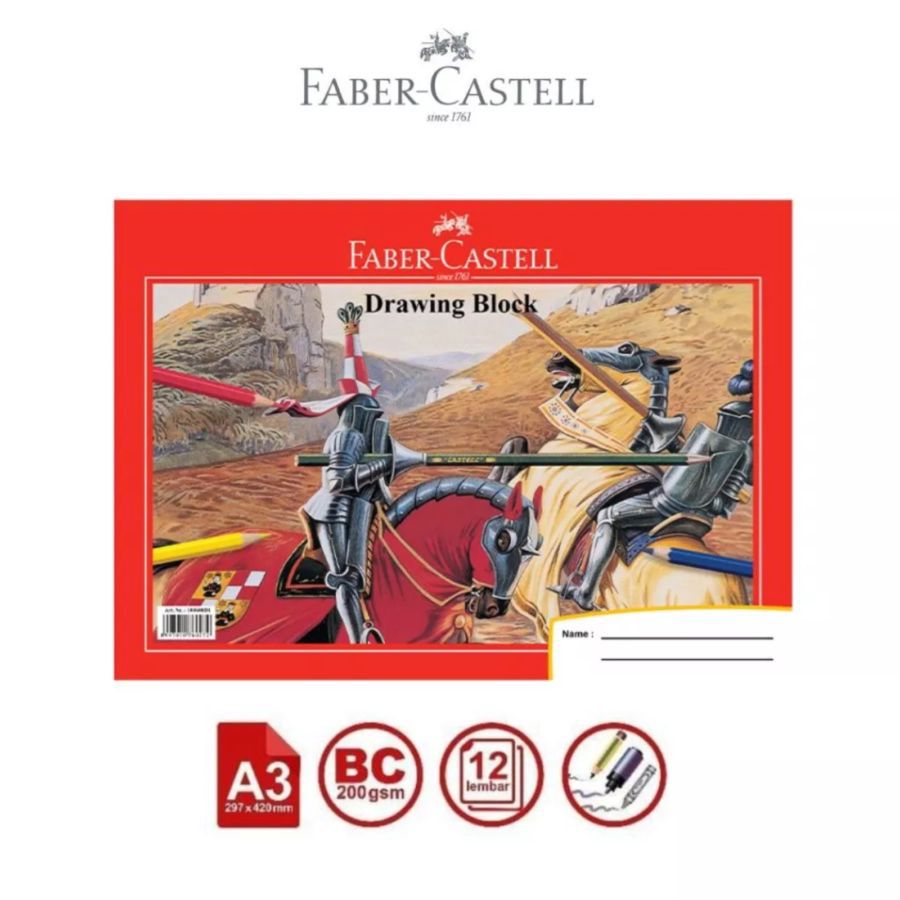 Faber-Castell Buku Gambar A3 1pcs