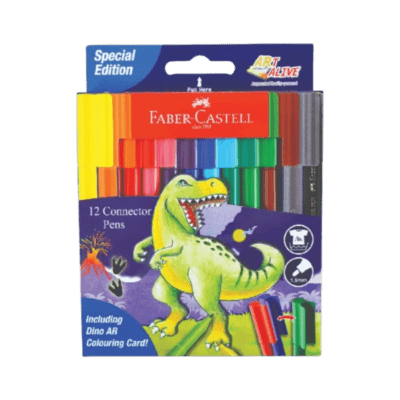 Faber-Castell Connector Pen Dino Special Edition Spidol Warna
