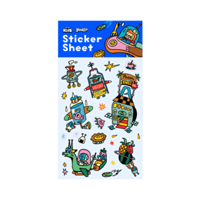 Sticker Sheet Pasar Sengg-OL Astro Kids x Yoel K