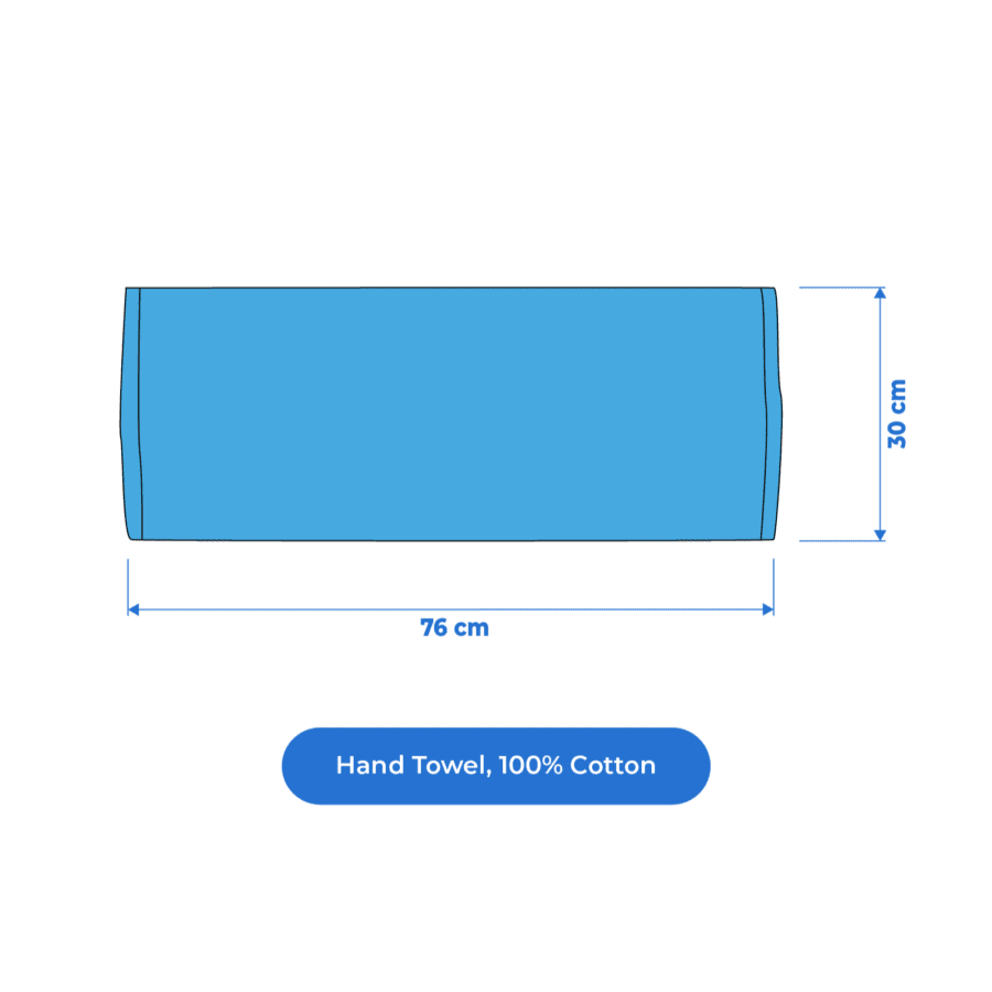 Stardust Hand Towel Sky Blue Astro x Yoel K 1pcs