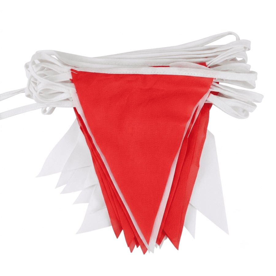 Bendera Merah Putih Segitiga Carnaval 8m 1pack