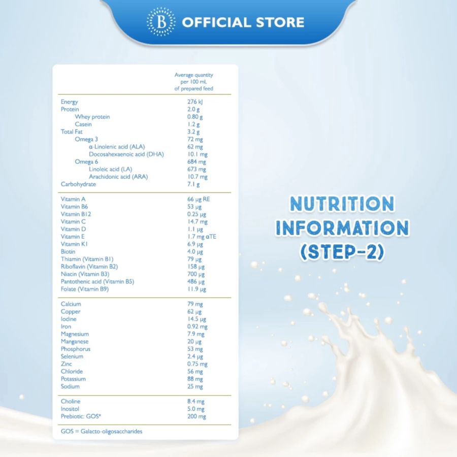 Bellamy's Organic Step 2 Susu Formula Organik Usia 6-12 Bulan