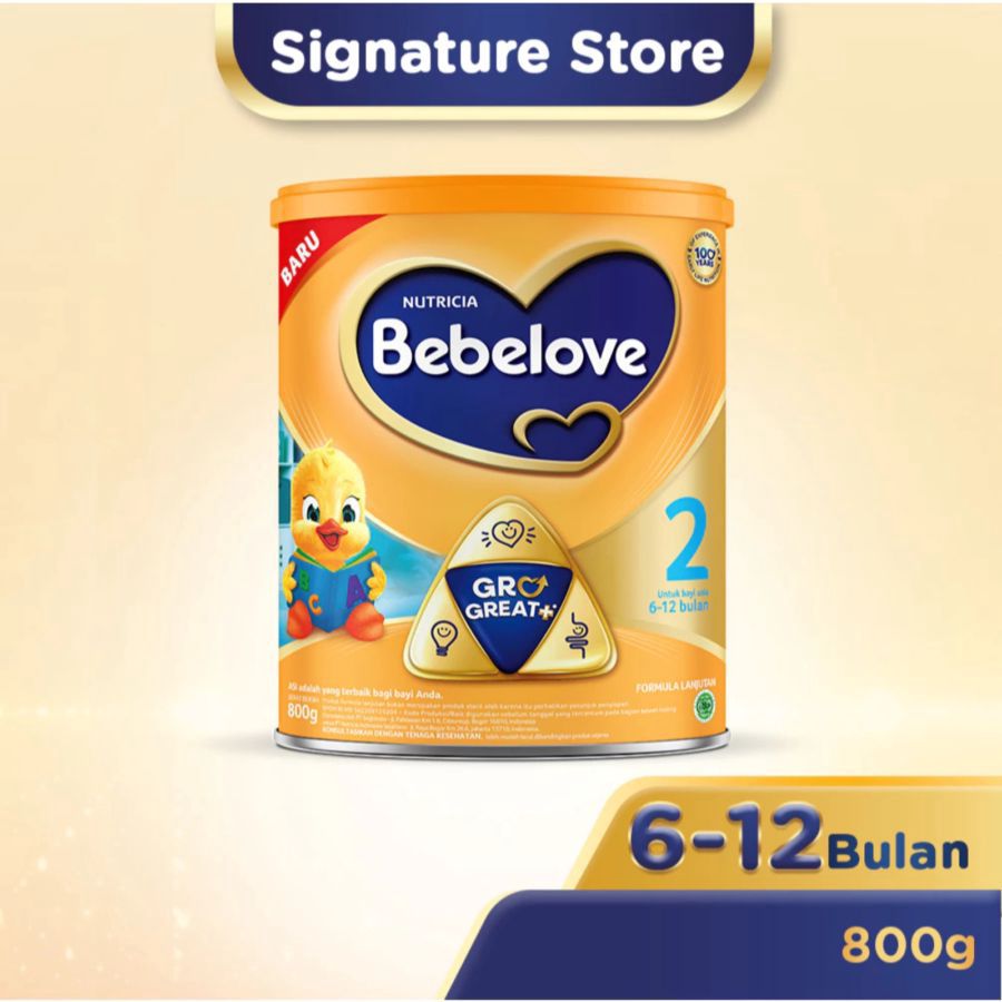 Bebelove 6-12 Great+ Susu Formula Bayi 6-12 Bulan 800gram